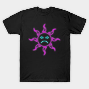 Neon Sad Sun T-Shirt
